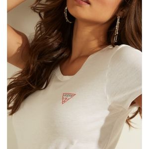 Guess Logo t-shirt - Brand new - White - Size M